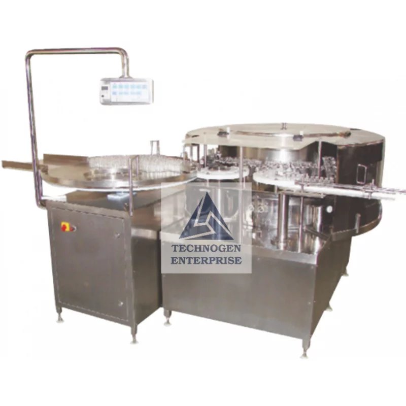 Bottle, vial and ampoule washing machinery