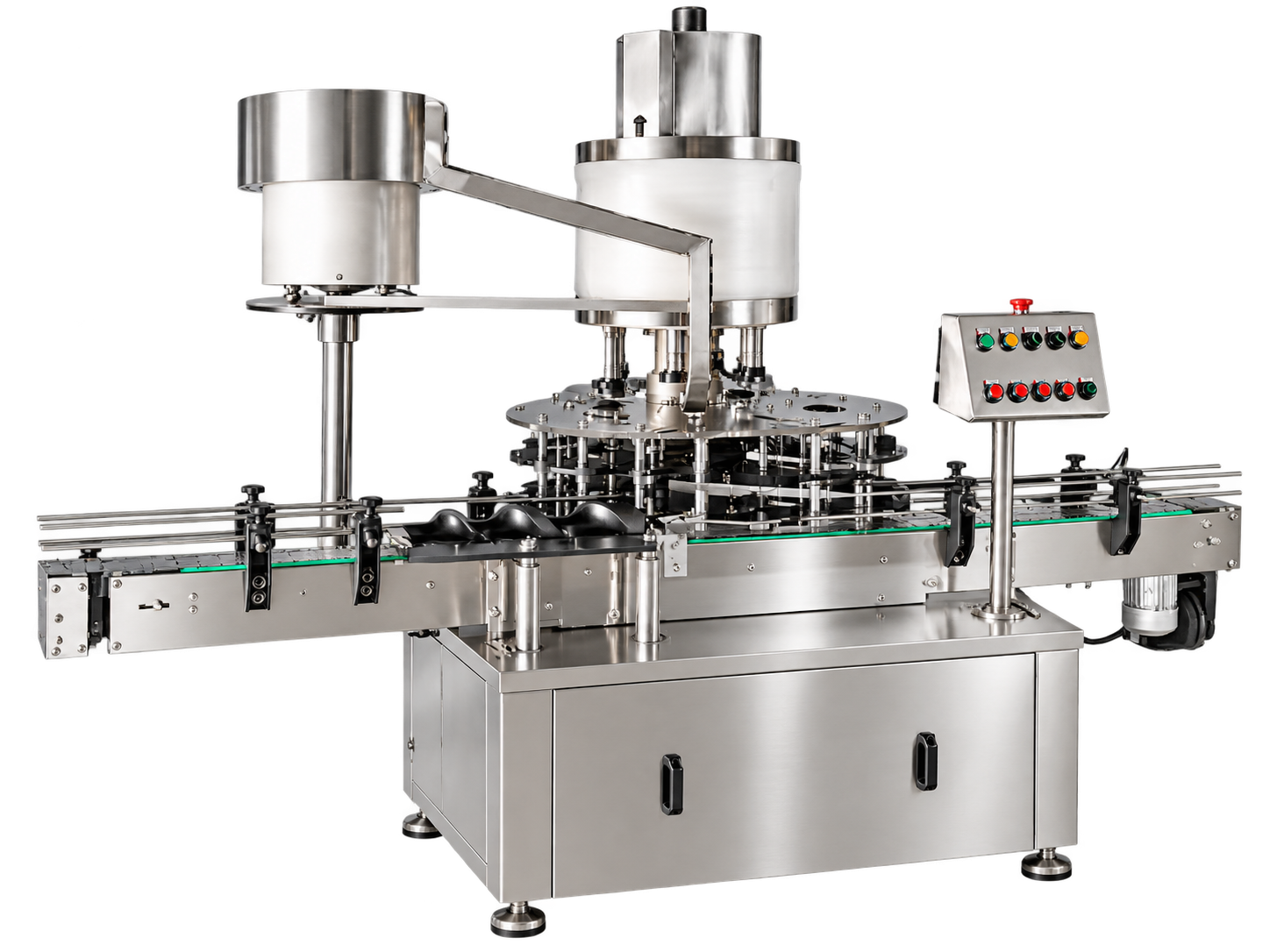 Automatic Rotary Bottle Screw Capping Machine Manufacturer for Tanzania